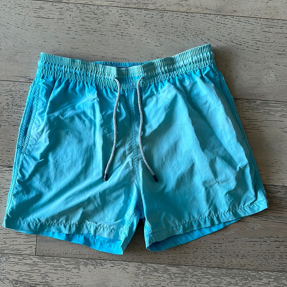 Vilebrequin turquoise swim trunks